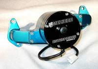 Meziere BB Ford Billet Electric Water Pump - Blue