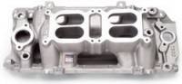 Edelbrock - Edelbrock RPM Air Gap Dual-Quad Intake Manifold - Cast Finish - Image 1