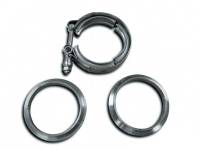 Exhaust Clamps - V-Band Clamps - Dynatech - Dynatech V-Clamp Collar Assembly 3"