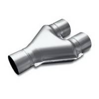 Exhaust Pipes, Systems and Components - Exhaust Y-Pipes - Magnaflow Performance Exhaust - Magnaflow Stainless Steel Y-Pipe - 2.5 in. Inlet I.D.
