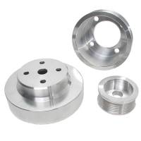 BBK Performance - BBK Performance Power-Plus Series Underdrive Pulley System - Polished Aluminum - Image 2