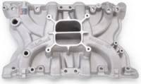 Intake Manifolds - Intake Manifolds - Ford Boss 302 / 351C / 351M / 400 - Edelbrock - Edelbrock Performer 400 Intake Manifold - Cast Finish