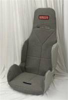 Kirkey Economy Drag Seat Cover - Grey Cloth - 16"