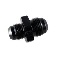 Metric Fittings and Adapters - Metric Male to Male AN Flare Adapters - Fragola Performance Systems - Fragola Male Adapter Fitting #6 x 14mm x 1.5 FI Black