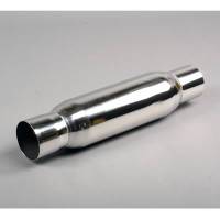 Exhaust System - Moroso Performance Products - Moroso Stainless Steel Spiral Flow Muffler - 3" Polished