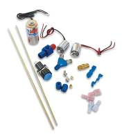 NOS - Nitrous Oxide Systems - NOS Ntimidator Illuminated LED Nitrous Purge Kit - Includes 1 Super Powershot Solenoid/Push Button Switch/2 Blue LED Assemblies/ 2 12 in. Steel Tubes/Fittings/Adapters - Image 2