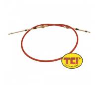 Shifter Brackets, Cables and Linkages - Shifter Cables - TCI Automotive - TCI Shifter Cable 2" Stroke, 5 ft. long