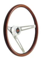 Steering Wheels and Components - Street Performance / Tuner Steering Wheels - GT Performance - GT Performance GT Retro Dark Wood Steering Wheel
