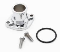 Thermostats, Housings and Fillers - Water Necks and Thermostat Housings - Mr. Gasket - Mr. Gasket Water Neck - Chrome Plated