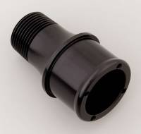 Radiator Accessories and Components - Radiator Hose Adapters - Meziere Enterprises - Meziere 1.75" Hose Water Pump Fitting Black