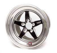 Weld R-TS Forged Aluminum Black Anodized Wheel - 15" x 4.075" - 5 x 4.5" - 1.5" BS - 11.6 lbs