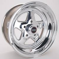 Weld Pro Star Polished Wheel - 15" x 7" - 5 X 4.75" Bolt Circle - 3.5" Back Spacing - 12.85 lbs