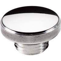 Billet Specialties Screw-On Oil Fill Cap - Round - Polished - Universal