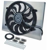 Derale Radiator Fan w/ Aluminum Shroud Assembly