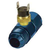 Oil System Components - Engine Oil Thermostats - Derale Performance - Derale In-Line Fluid Thermostat 10 AN 180