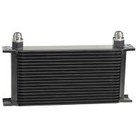 Oil Cooler - Oil Coolers - Derale Performance - Derale 19 Row Stack Plate Oil Cooler -10 AN