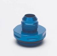 Thermostats, Housings and Fillers - Water Necks and Thermostat Housings - Meziere Enterprises - Meziere #12 AN Water Neck Fitting - Blue
