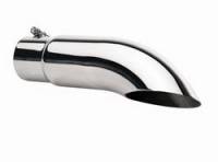 Gibson Stainless Polished Exhaust Tip - Turndown