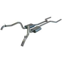 Exhaust Systems - Chevrolet Monte Carlo Exhaust Systems - Flowmaster - Flowmaster Header-back System - Dual Side Exit-AmeriCan Thunder®  - Aggressive Sound
