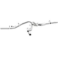 Exhaust System - Magnaflow Performance Exhaust - MagnaFlow Chevrolet Truck Silverado 1500 Stainless Cat-Back Performance Exhaust, Dual Split Rear Behind Rear Tires