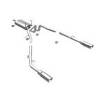 Magnaflow Stainless Steel Cat-Back Performance Exhaust System - 5 x 11 x 22 in. Dual Outlet Muffler