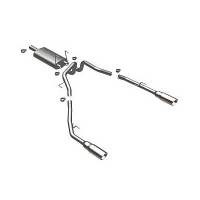 Magnaflow Performance Exhaust - Magnaflow Stainless Steel Cat-Back Performance Exhaust System - 5 x 11 x 22 in. Dual Outlet Muffler - Image 2