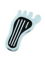 Mr. Gasket - Mr. Gasket Dimmer Switch Pedal - Pad - Barefoot Style - Image 1
