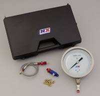 Nitrous Express - Nitrous Express Master Flo-Check Pro Nitrous Pressure Gauge - Includes 6 in. Certified Gauge - Image 2
