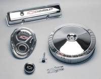 Proform Parts - Proform GM Engine Dress-Up Kit - Bow Tie Emblem - Chrome - Image 2