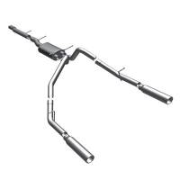 Exhaust Systems - Exhaust Systems - Cat-Back - Magnaflow Performance Exhaust - MagnaFlow 2010- GM 1500 Pickup 4.8/5.3L Cat Back Exhaust