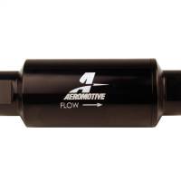 Aeromotive #10-ORB Fuel Filter Inline - 10 Mircon - Black