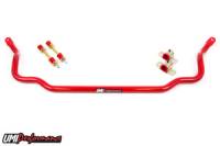 UMI Performance 1964-1972 GM A-Body 1.250" Solid Front Sway Bar - Black