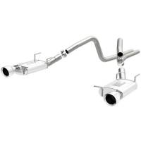 Exhaust Systems - Exhaust Systems - Cat-Back - Magnaflow Performance Exhaust - MagnaFlow Ford Mustang Stainless Cat-Back System Performance Exhaust, V6 3.7L, Dual Split Rear Exit