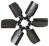 Mechanical Cooling Fans - Steel Cooling Fans - Derale Performance - Derale 17" Reverse Rotation Fan Clutch Fan, Black