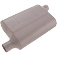 Exhaust System Sale - Mufflers and Components Happy Holley Days Sale - Flowmaster - Flowmaster 40 Series Delta Flow Muffler - 2" Offset - Inlet / Opposite Side Offset Outlet