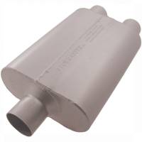 Flowmaster - Flowmaster 40 Series Delta Flow Muffler - 2.5" Center Inlet / 2.5" Dual Outlet-Aggressive/Moderate Sound - Image 2