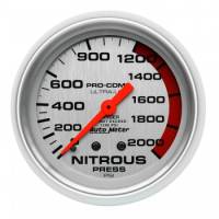 Auto Meter Ultra-Lite Mechanical Nitrous Pressure Gauge - 2-5/8 in.