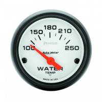 Auto Meter Phantom Electric Water Temperature Gauge - 2-1/16" - 100-250
