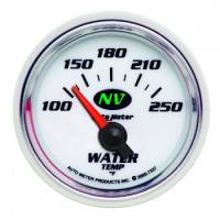 Auto Meter NV Electric Water Temperature Gauge - 2-1/16"