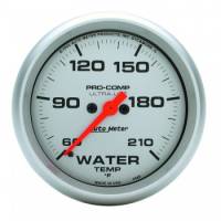 Auto Meter Ultra-Lite Electric Water Temperature Gauge - 2-5/8" - 60-210 F
