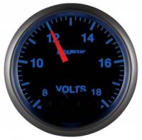 Auto Meter Elite Series Voltmeter Gauge - 2-1/16"