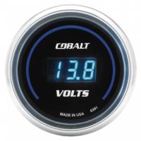 Auto Meter Cobalt Digital Voltmeter Gauge - 2-1/16"
