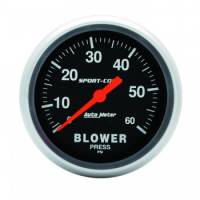 Auto Meter Sport-Comp Mechanical Blower Pressure Gauge - 2-5/8 in.