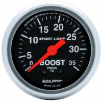 Auto Meter Sport-Comp Mechanical Boost Gauge - 2-1/16 in.