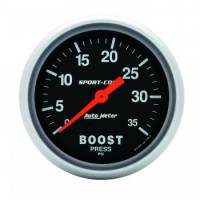 Auto Meter Sport-Comp Mechanical Boost Gauge - 2-5/8 in.