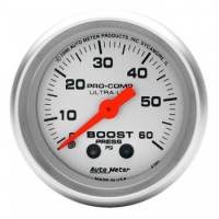 Auto Meter Ultra-Lite Mechanical Boost Gauge - 2-1/16 in.