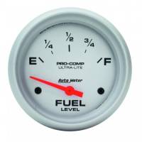 Auto Meter Ultra-Lite Electric Fuel Level Gauge - 2-5/8 in.
