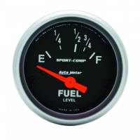 Auto Meter Sport-Comp Electric Fuel Level Gauge - 2-1/16 in.