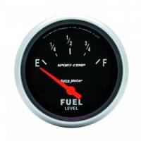 Auto Meter Sport-Comp Electric Fuel Level Gauge - 2-5/8 in.