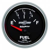 Auto Meter Sport-Comp II Electric Fuel Level Gauge - 2-1/16 in.
